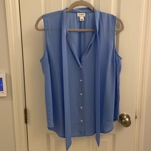 Jcrew Factory blue blouse, size S